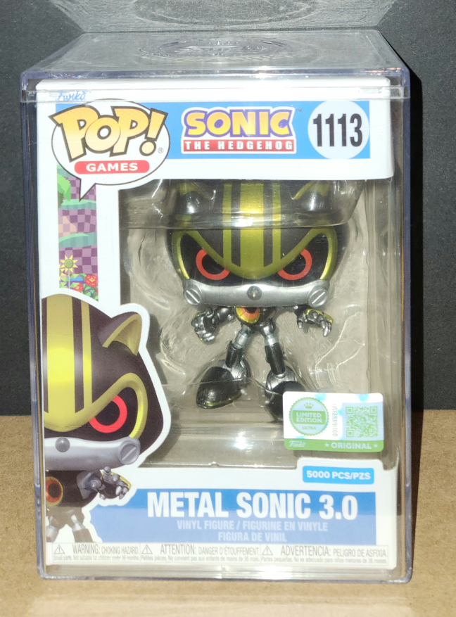 PickUp Exclusive Metal Sonic 3.0 LE (5K) Funko Pop w/ hard stack