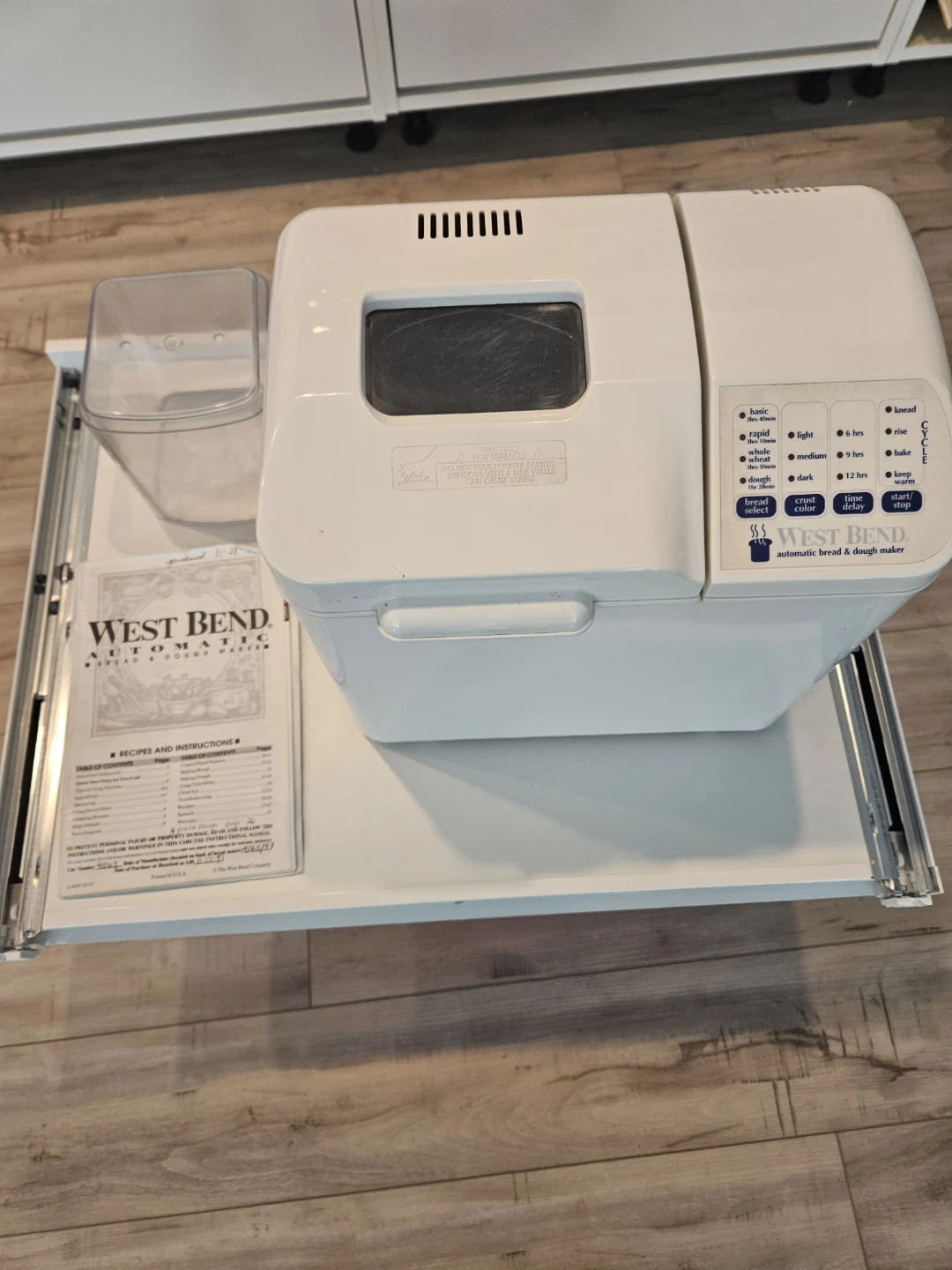 West Bend Automatic Bread & Dough Maker