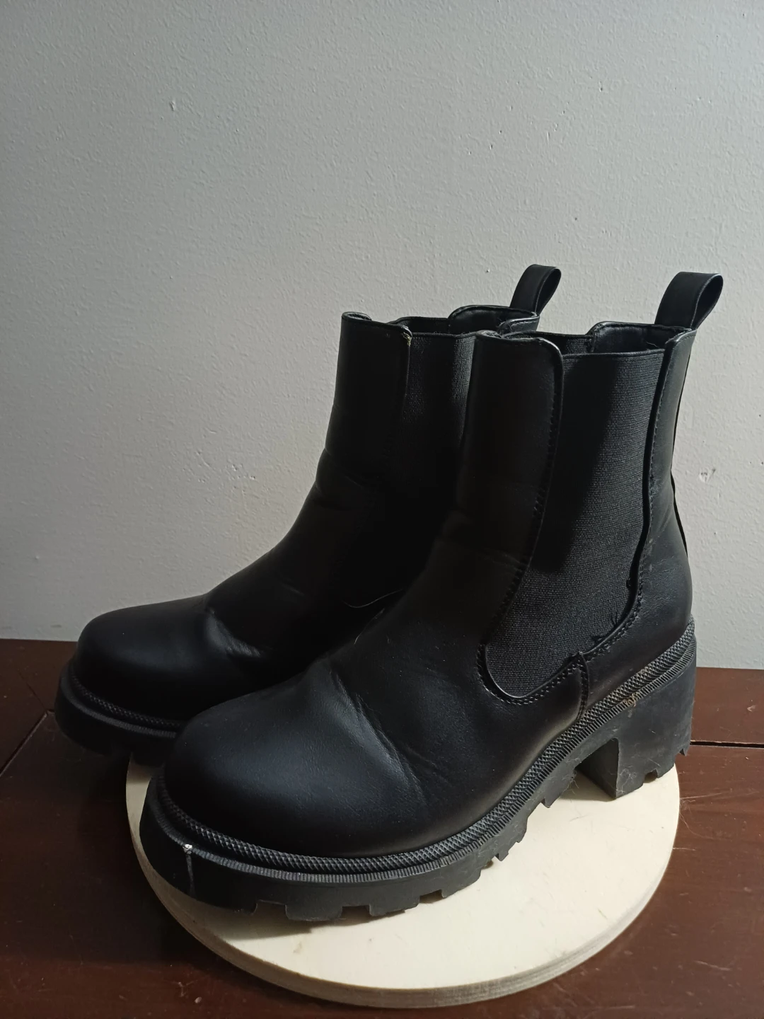 Black Chelsea Style Inspired Boots