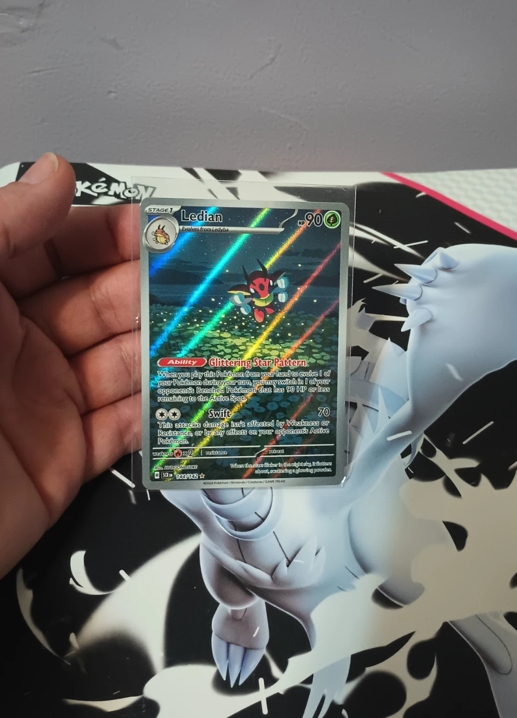 Pokemon TCG Ledian Card 144/142