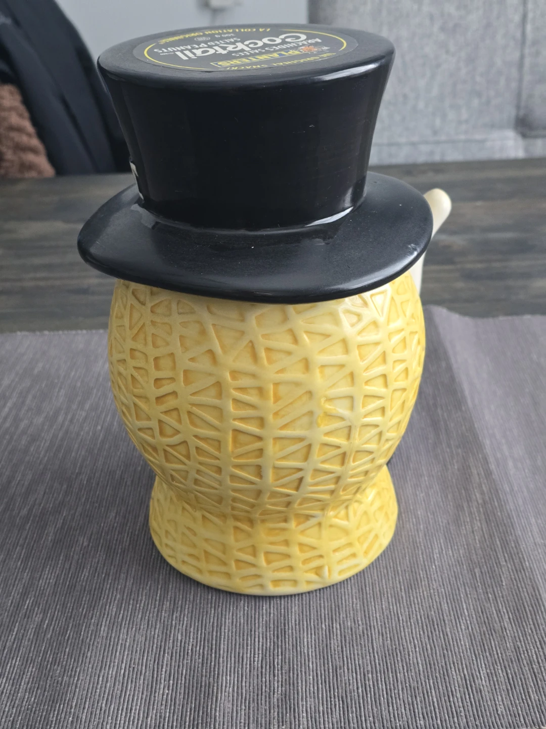 Planters Cocktail Salted Peanuts Mr. Peanut Jar - photo 4