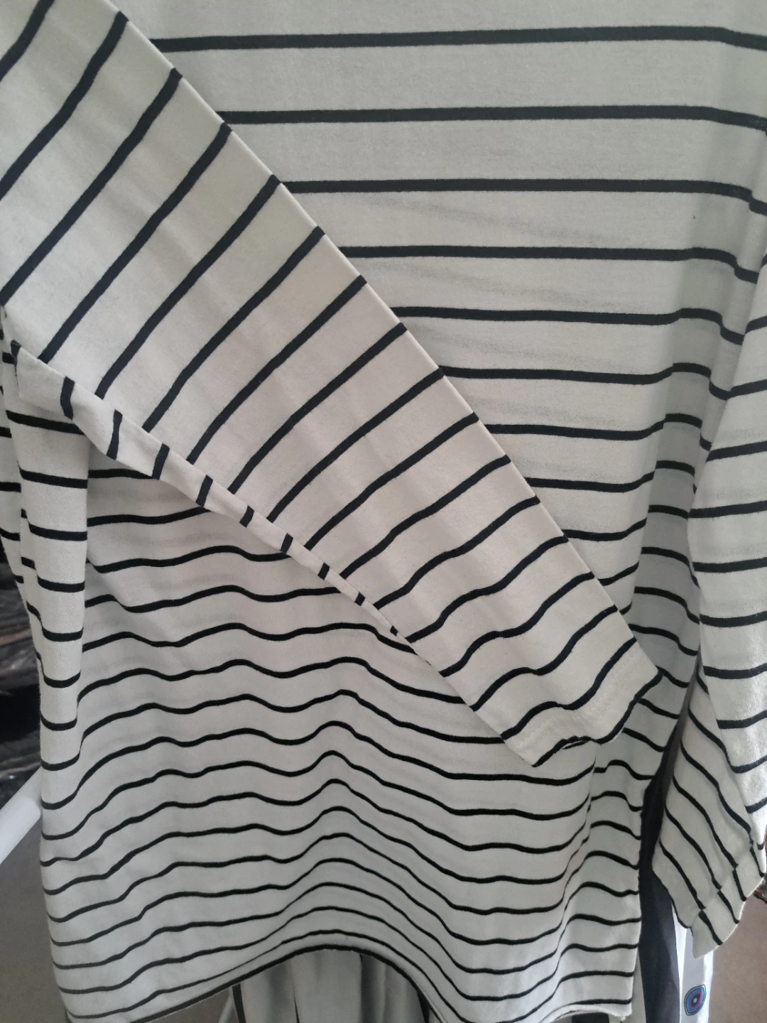 Por La Cara Striped Long Sleeve Top Size S/M - photo 2