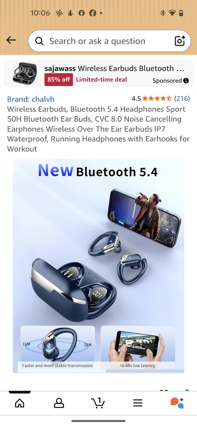 Bluetooth Noise Cancelling Headphones 5.4 - photo 3