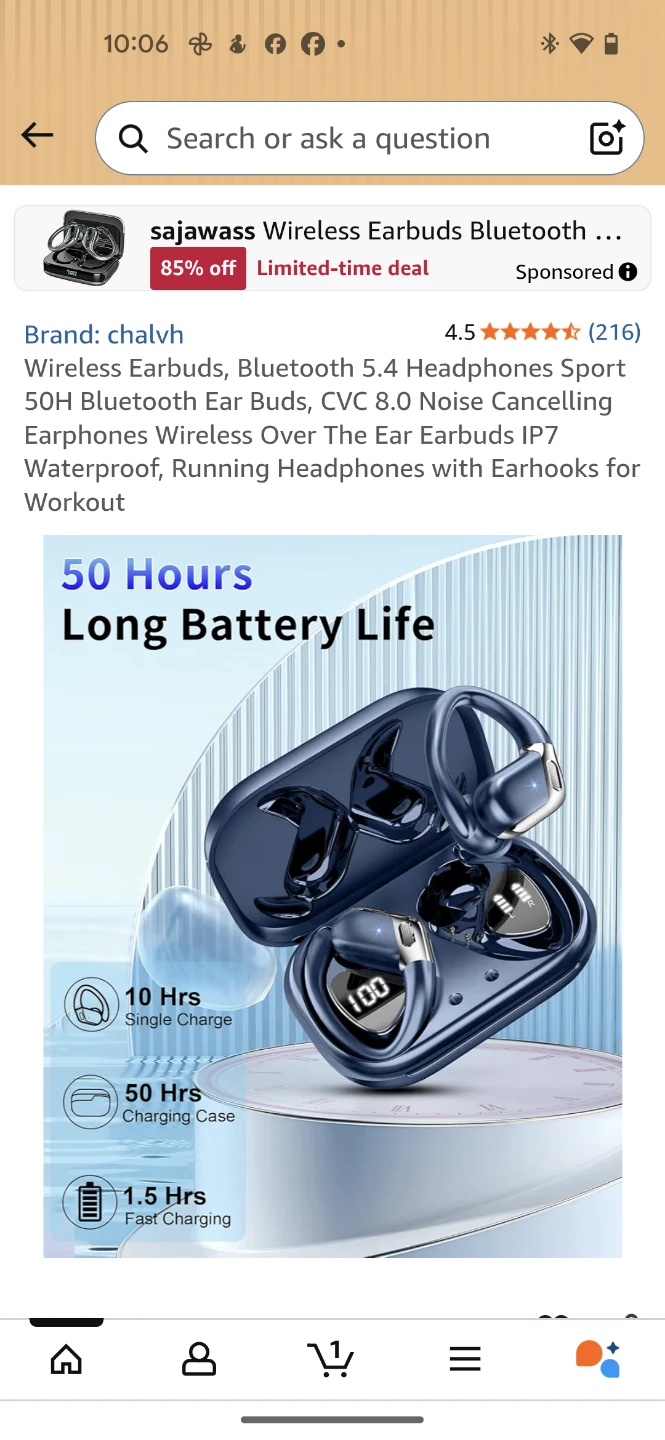 Bluetooth Noise Cancelling Headphones 5.4 - photo 4