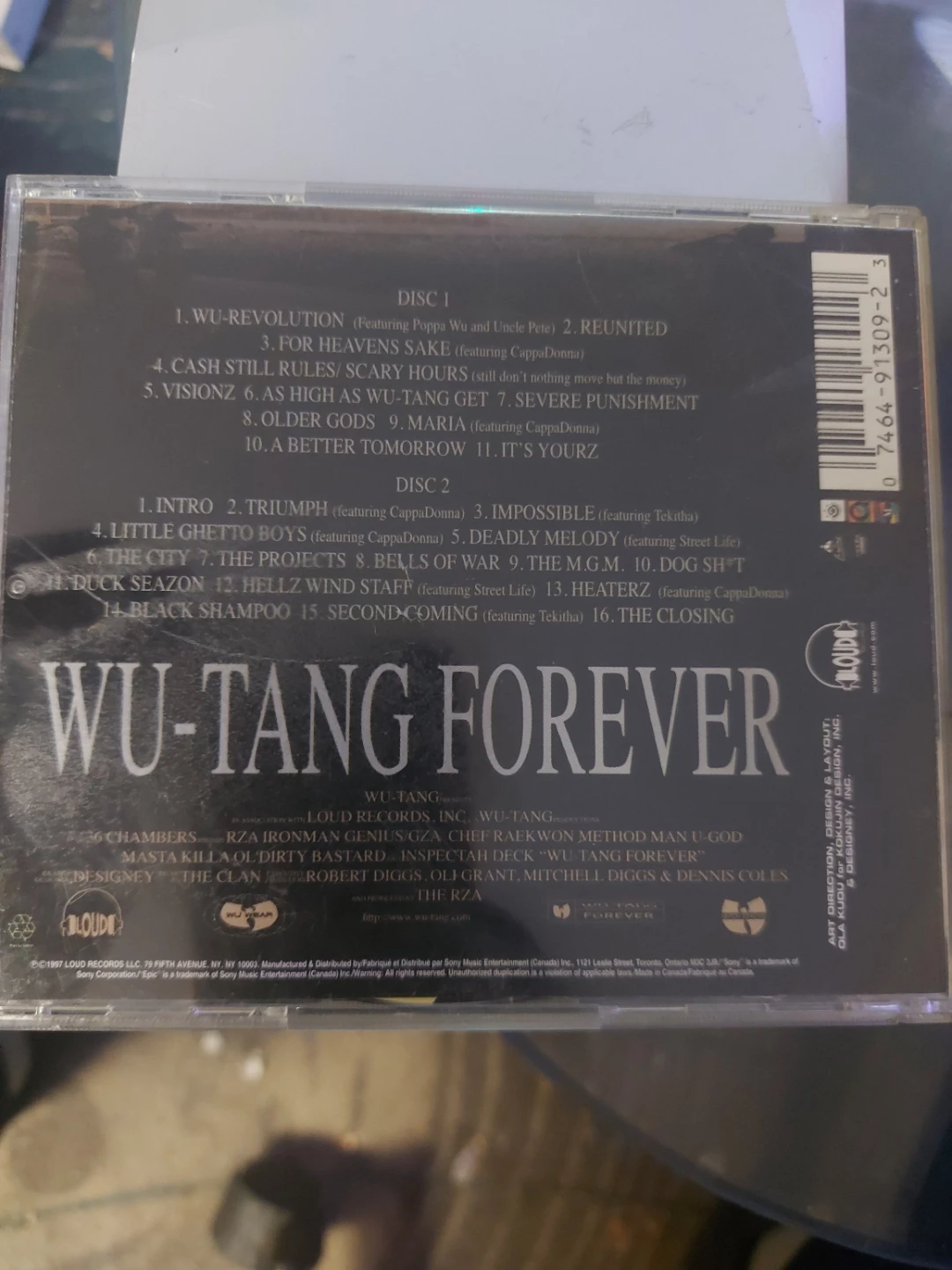 Wu-Tang Clan Wu-Tang Forever CD - photo 4
