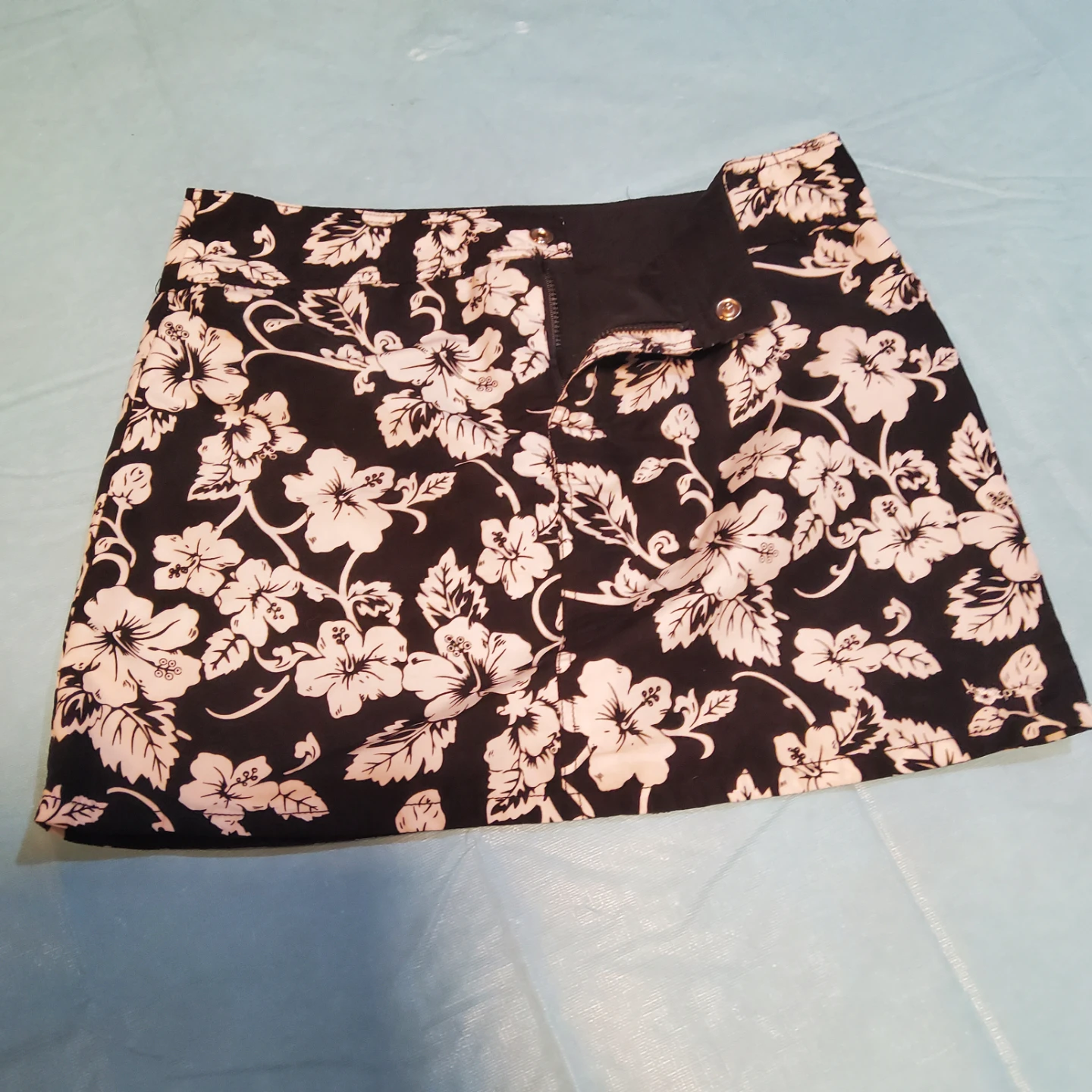 Women's Floral Mini Skirt - photo 4