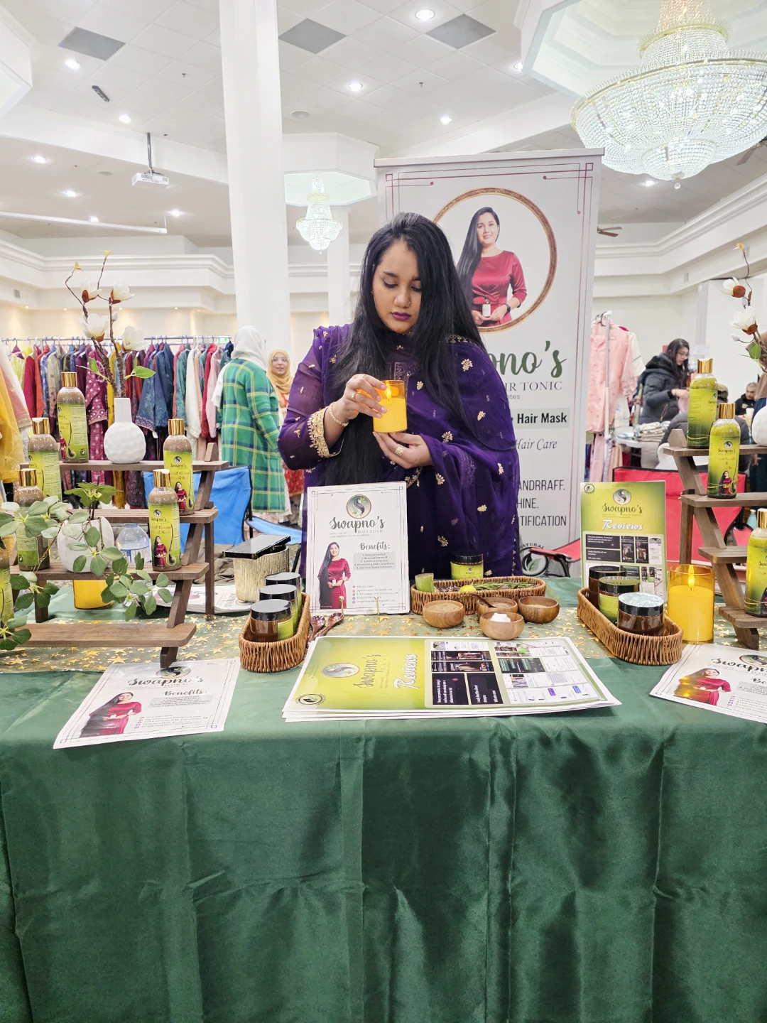 Swapno's Hair Growth & Healthy Scalp Herbal Shampoo - photo 2