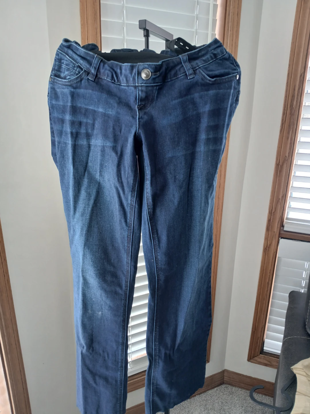 Maternity Jeans Dark Wash Size Medium - photo 2