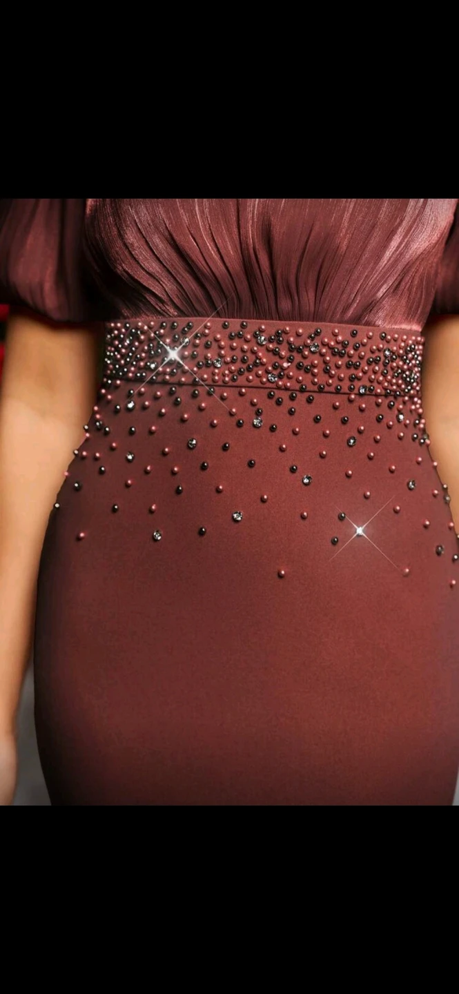 Sparkly Sequin & Beaded Detail Dress - photo 2