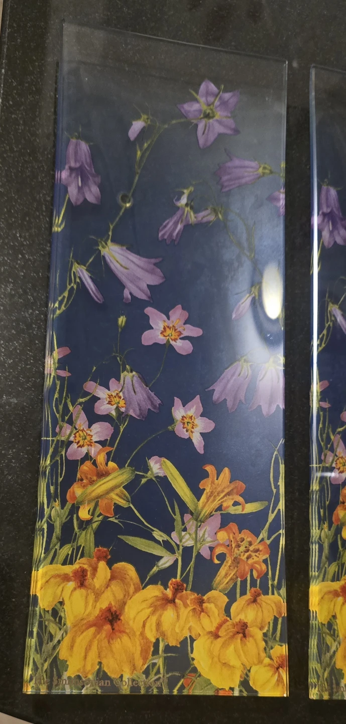Goebel Smithsonian Blue Wildflowers Serving Tray - photo 3