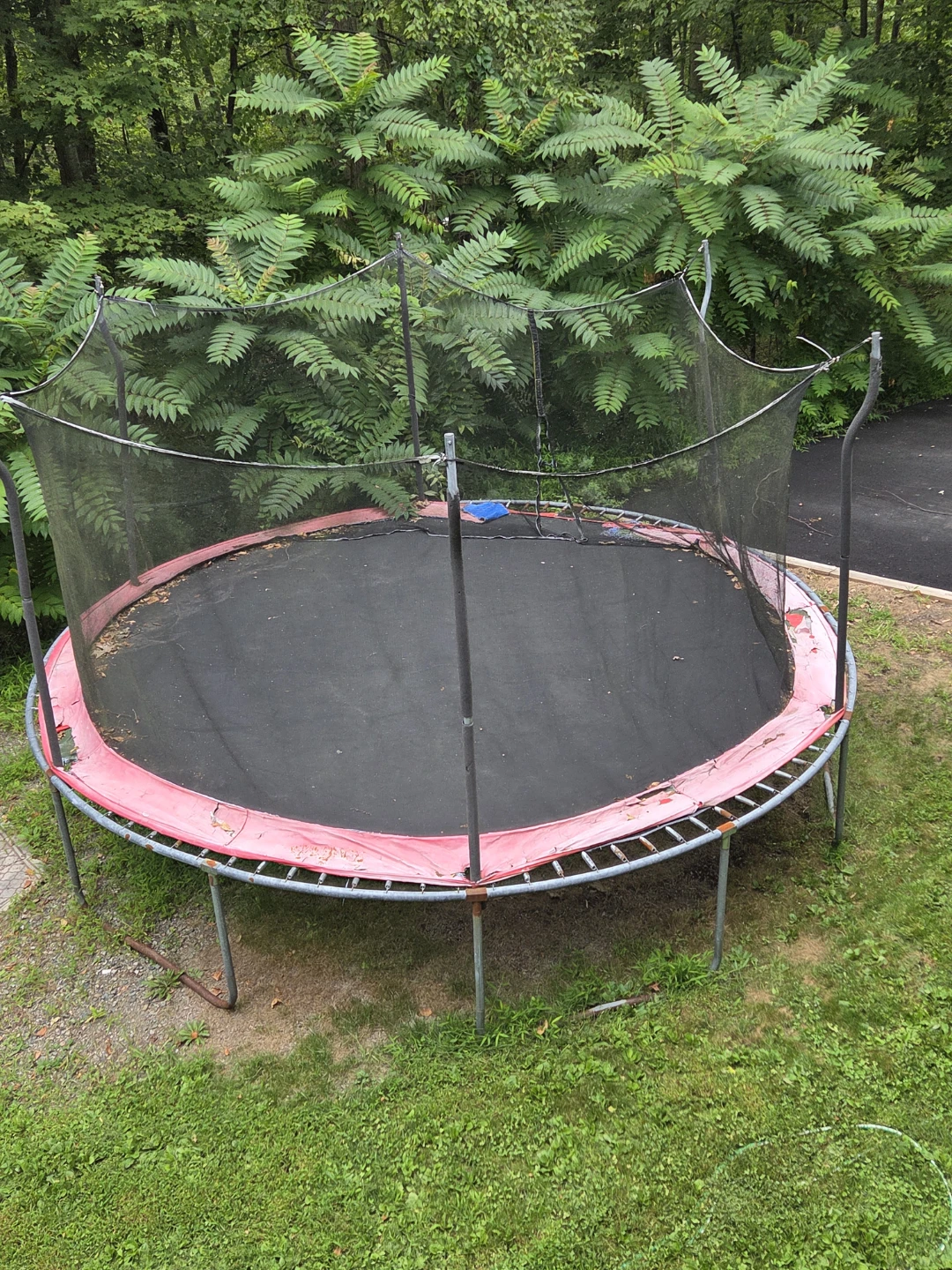 Trampoline with Safety Net