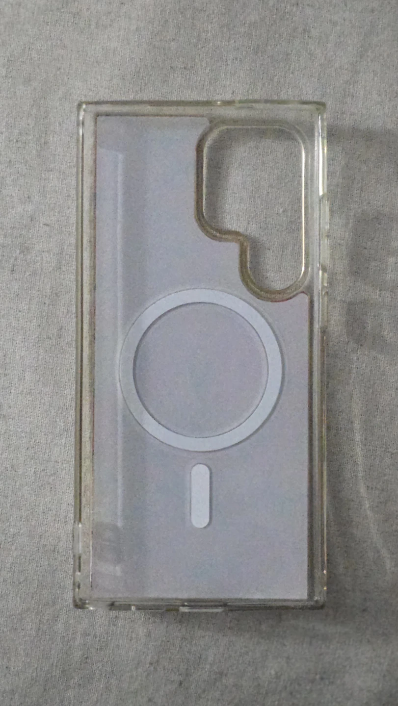Floral Clear Phone Case with MagSafe samsung s24 ultra - photo 4