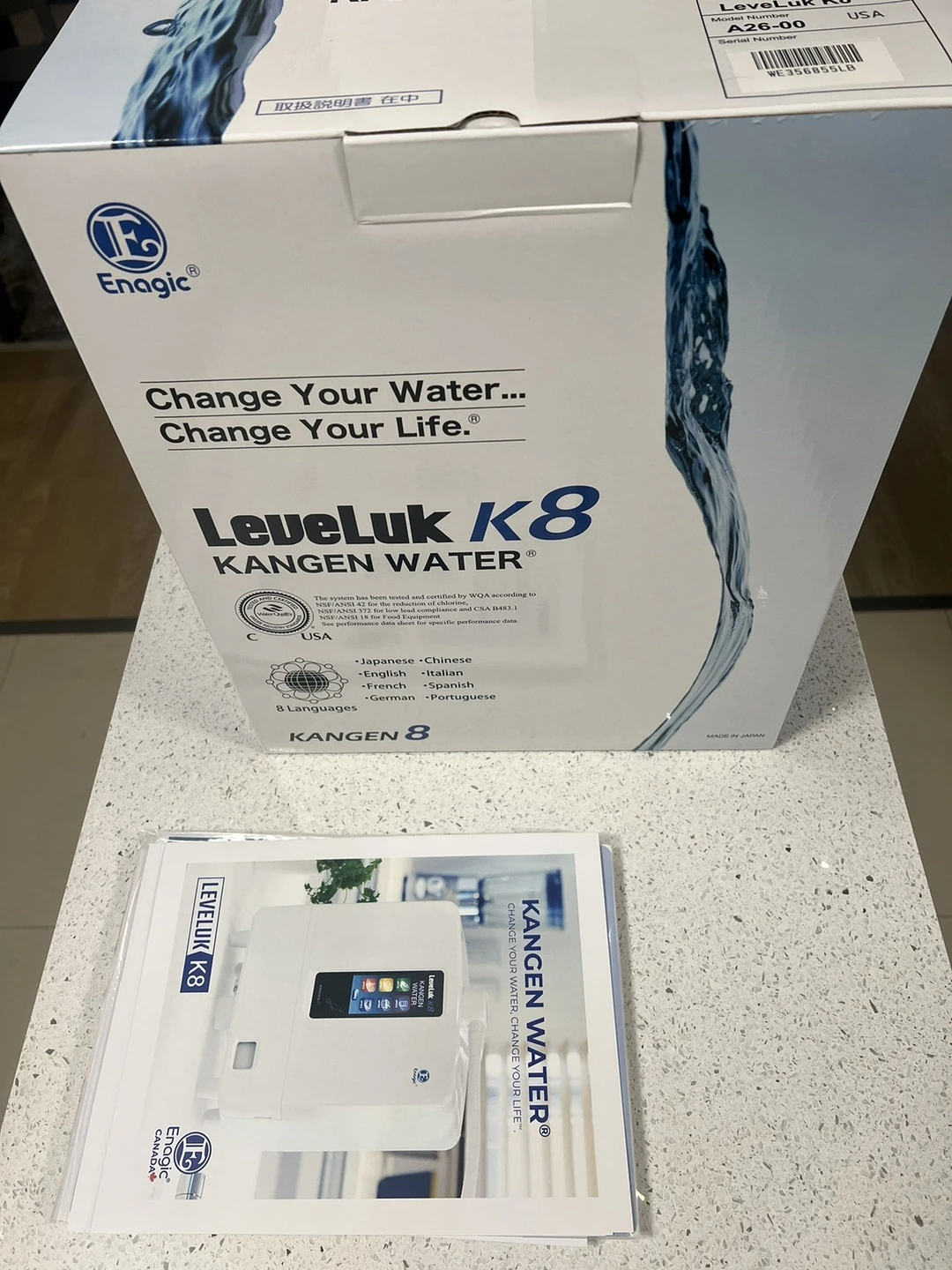 Enagic Leveluk K8 Kangen Water Machine - photo 4