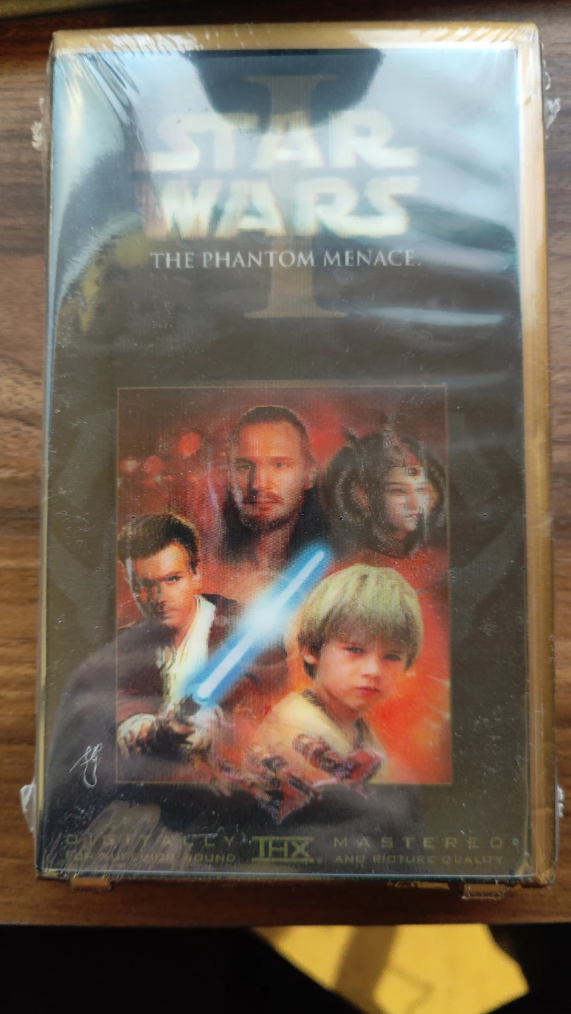 Collectors hologram case:  Star Wars: Episode I