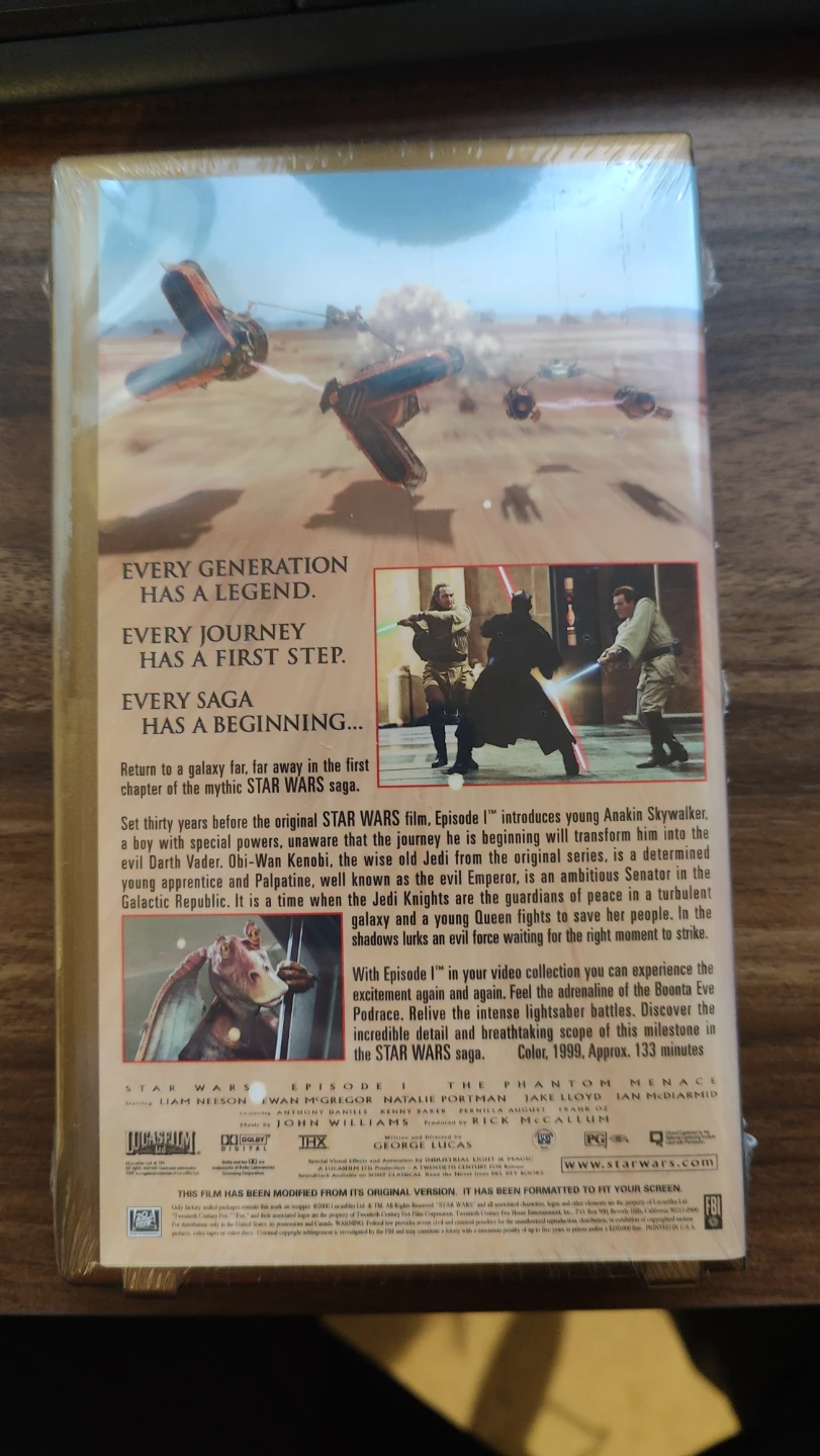 Collectors hologram case:  Star Wars: Episode I - photo 2
