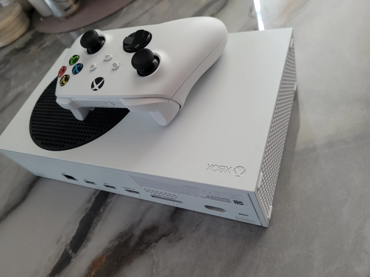 Xbox Series S Console with White Controller 512GB