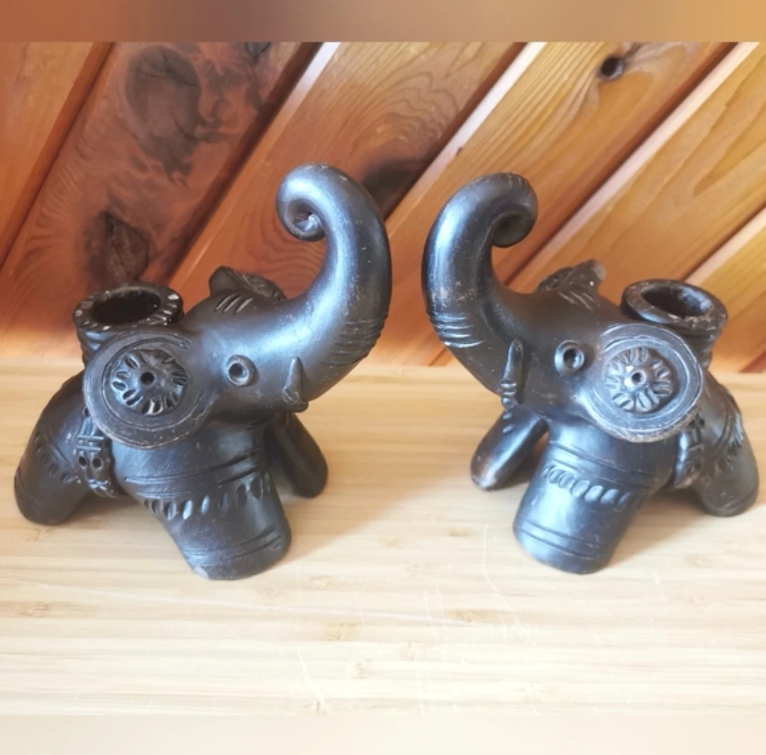 Elephant Candle Holders