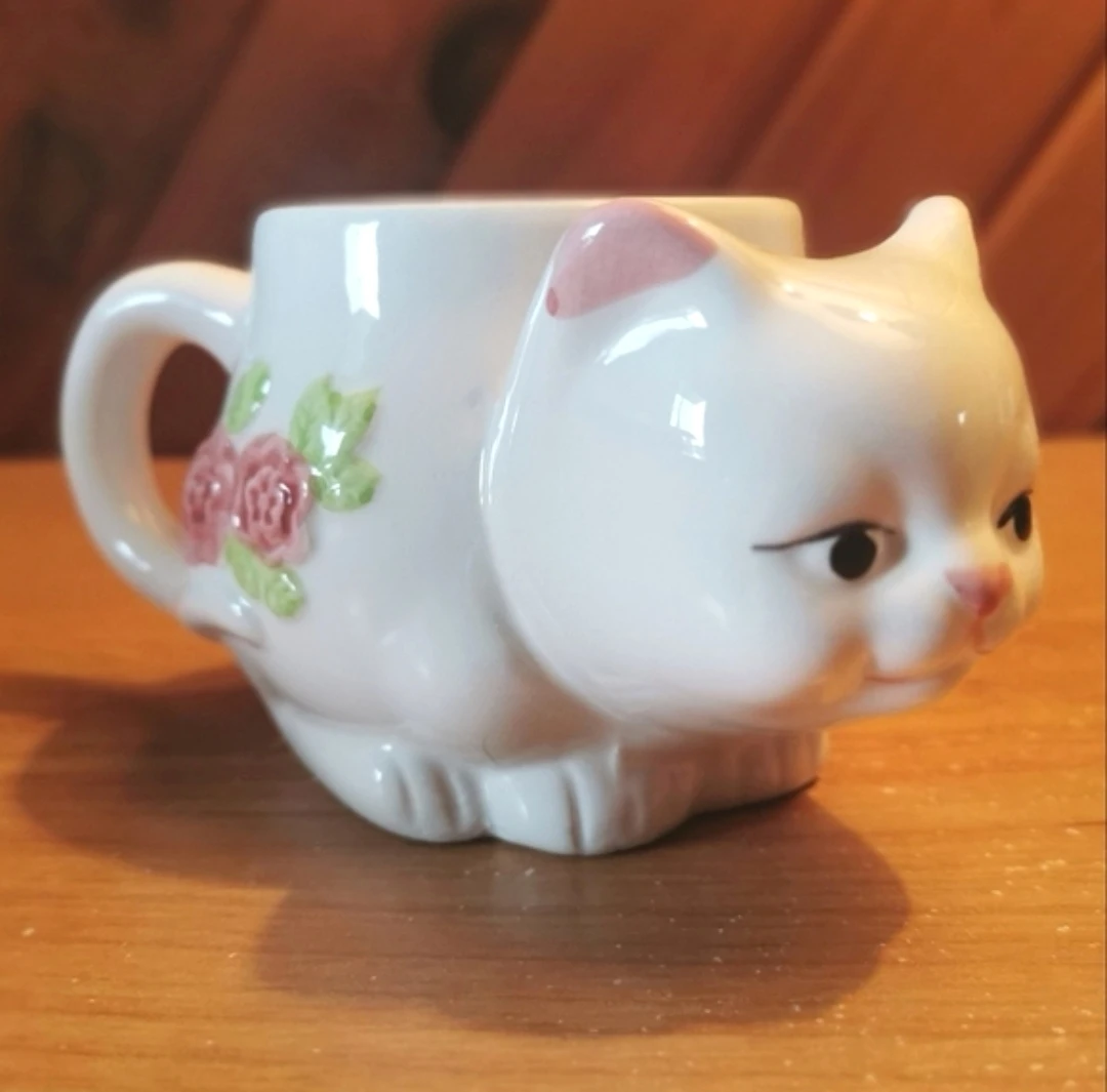 Vintage Cat Mug
