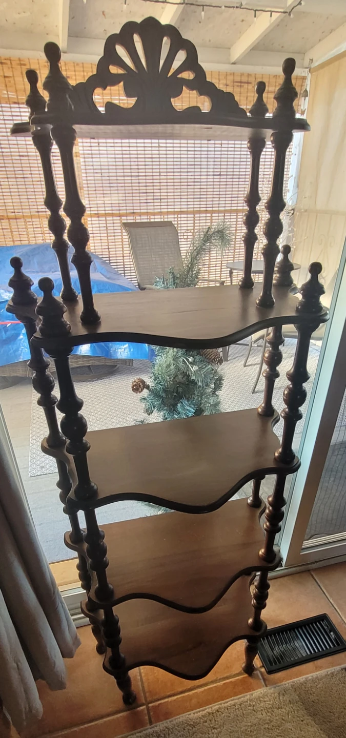 Antique Victorian Etagere