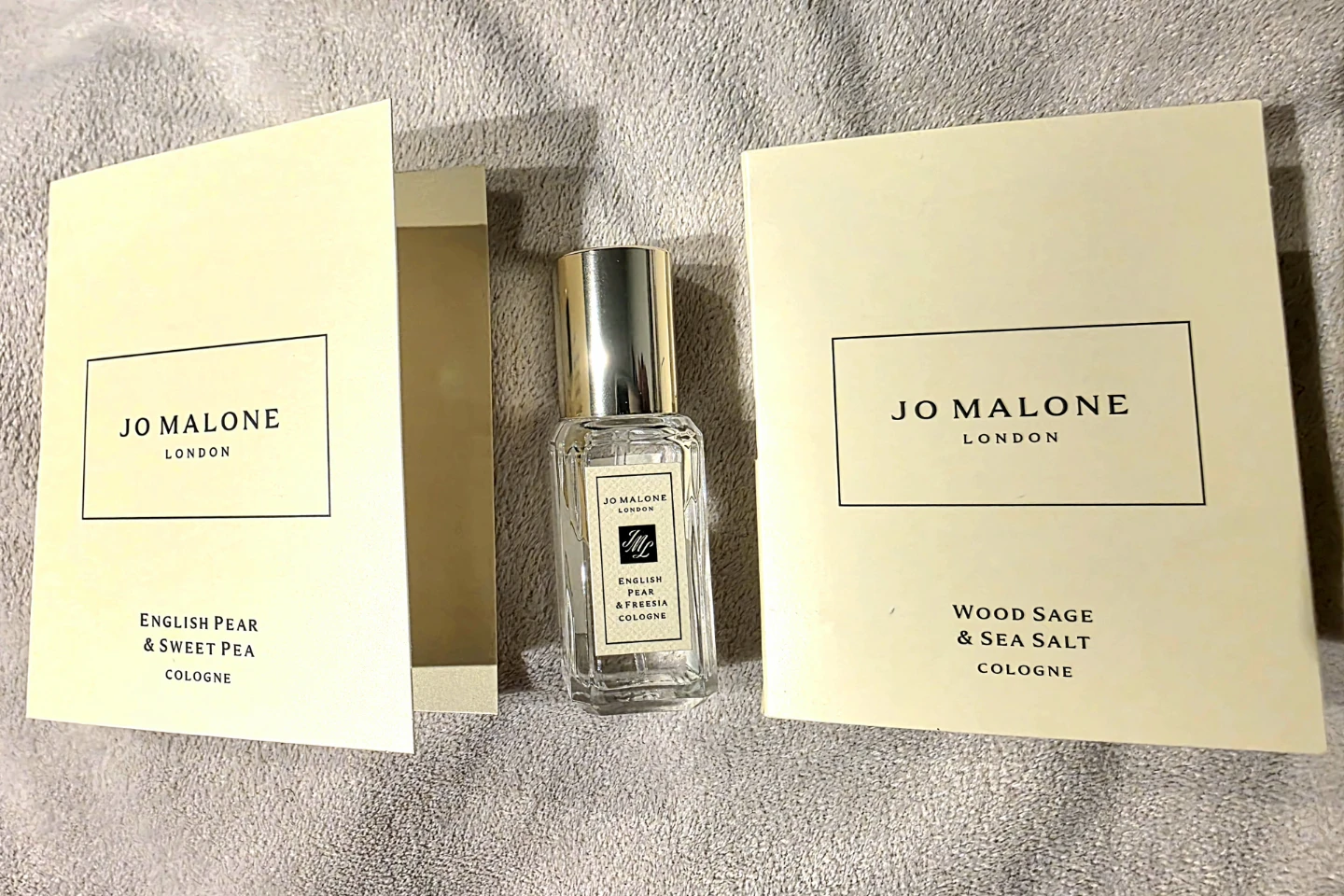 Brand New Jo Malone English Pear & Freesia 9ml + Samples!