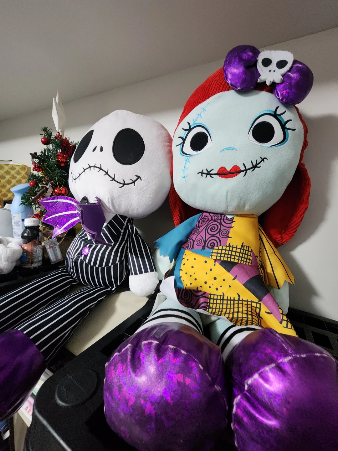 Jack Skellington and Sally Plush Dolls