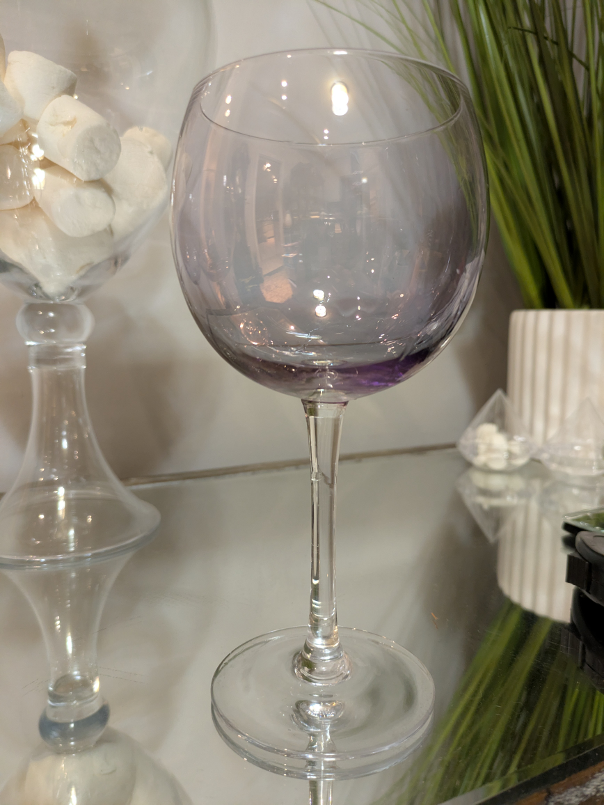 🏆 BRAND NEW DESIGNER crystal wine glasses x 3 - photo 2