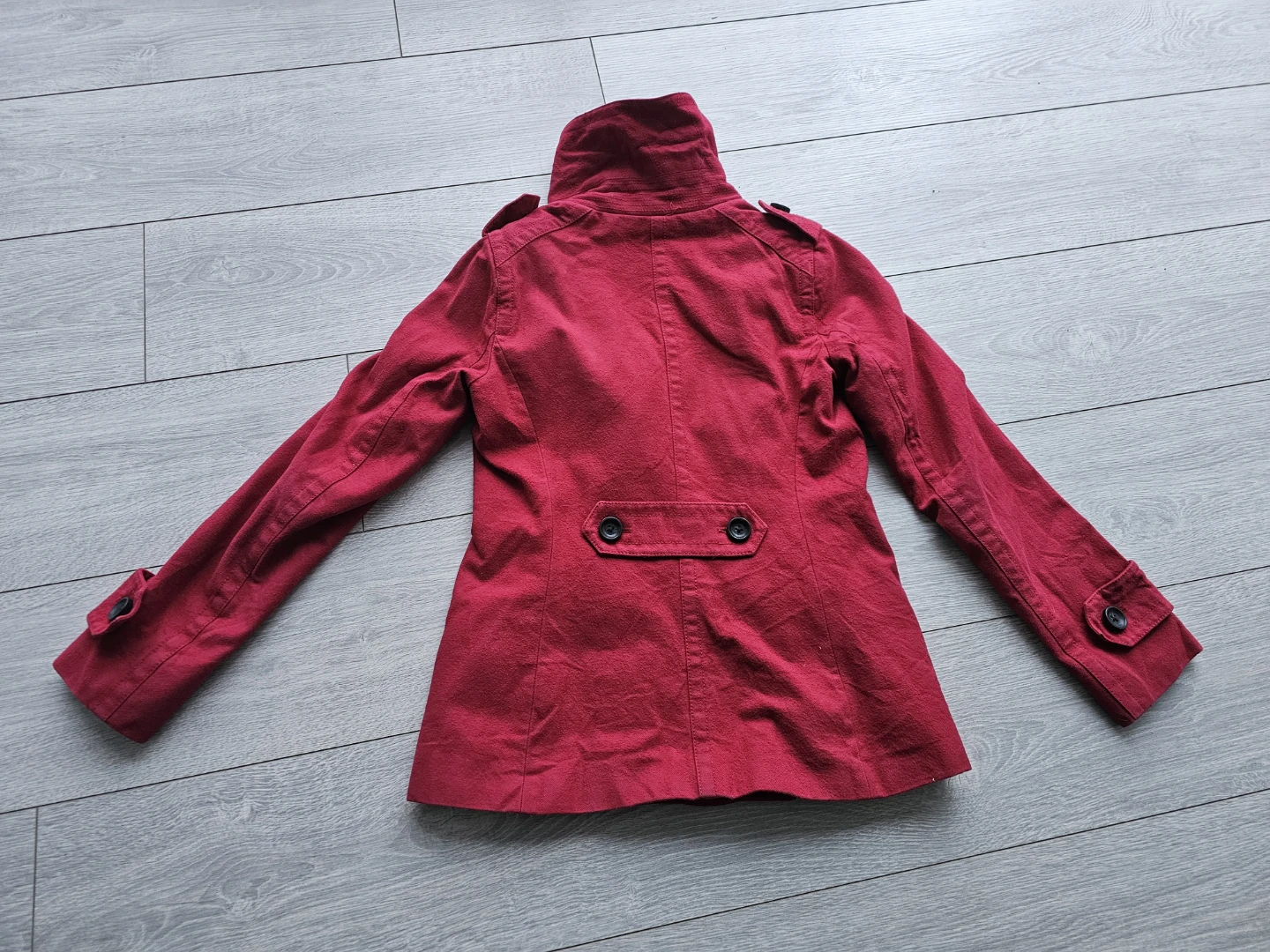 Gap Women's Red Double-Breasted Pea Coat - photo 2