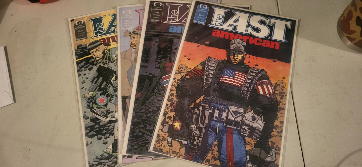 The Last American Comic Book Lot (Issues 1-4)