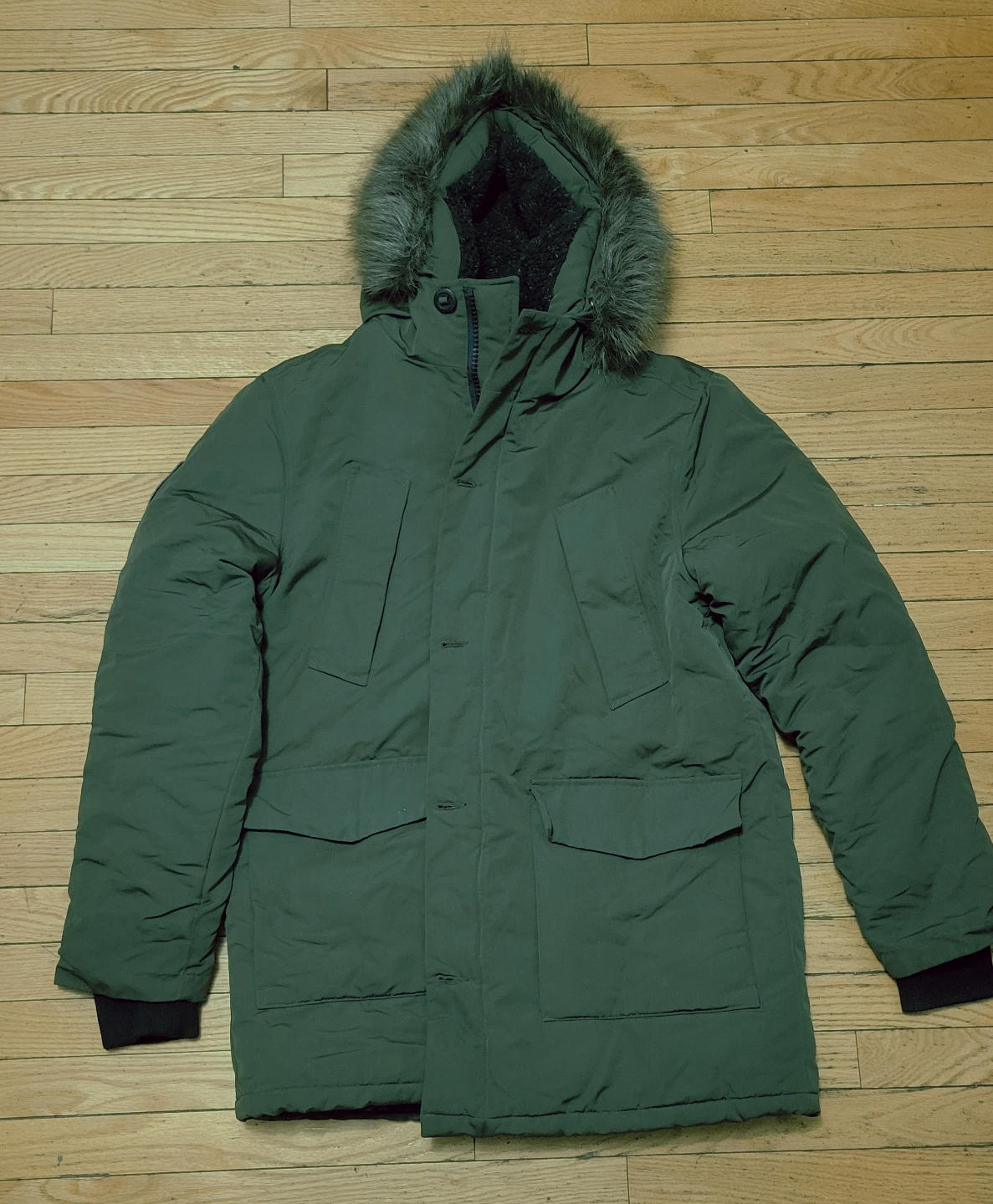 Superdry Everest Expedition Company Puffer Parka Jacket 2X