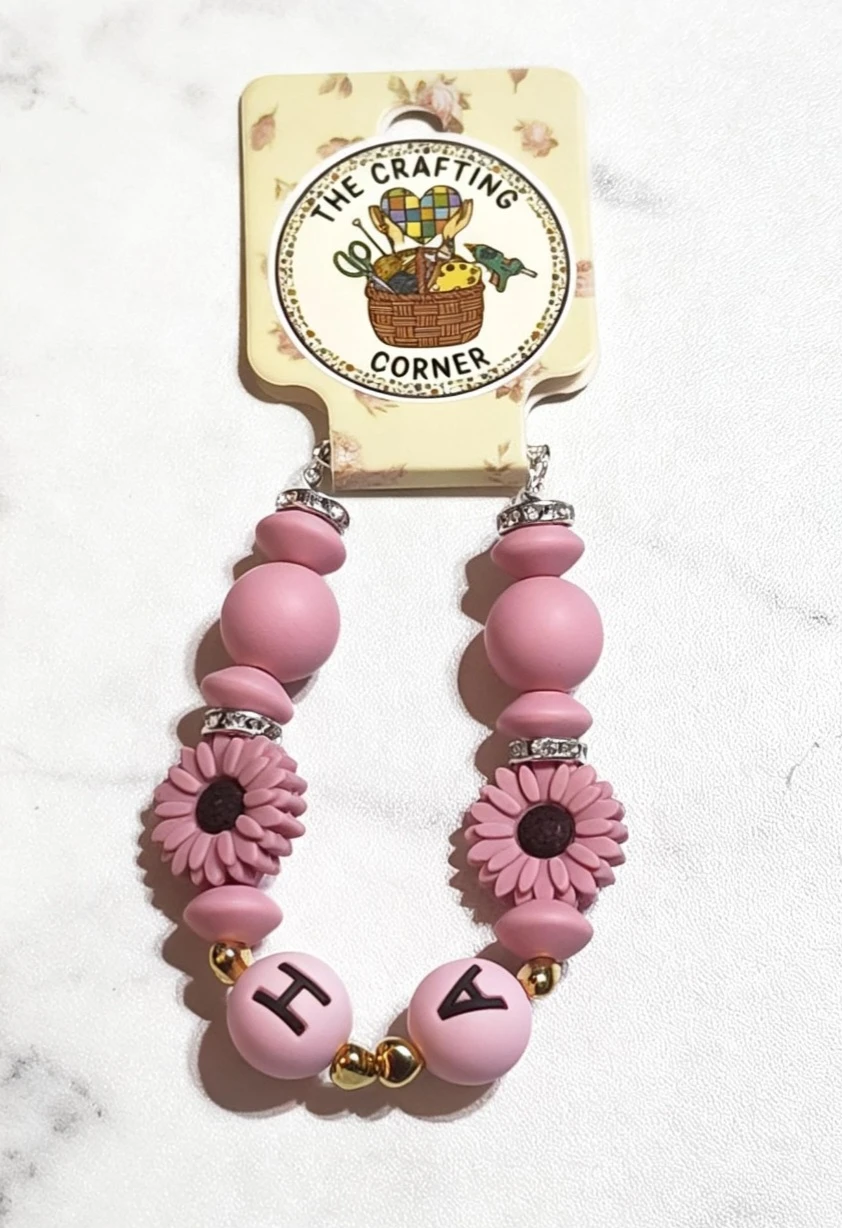 Personalized bracelets and key chains
