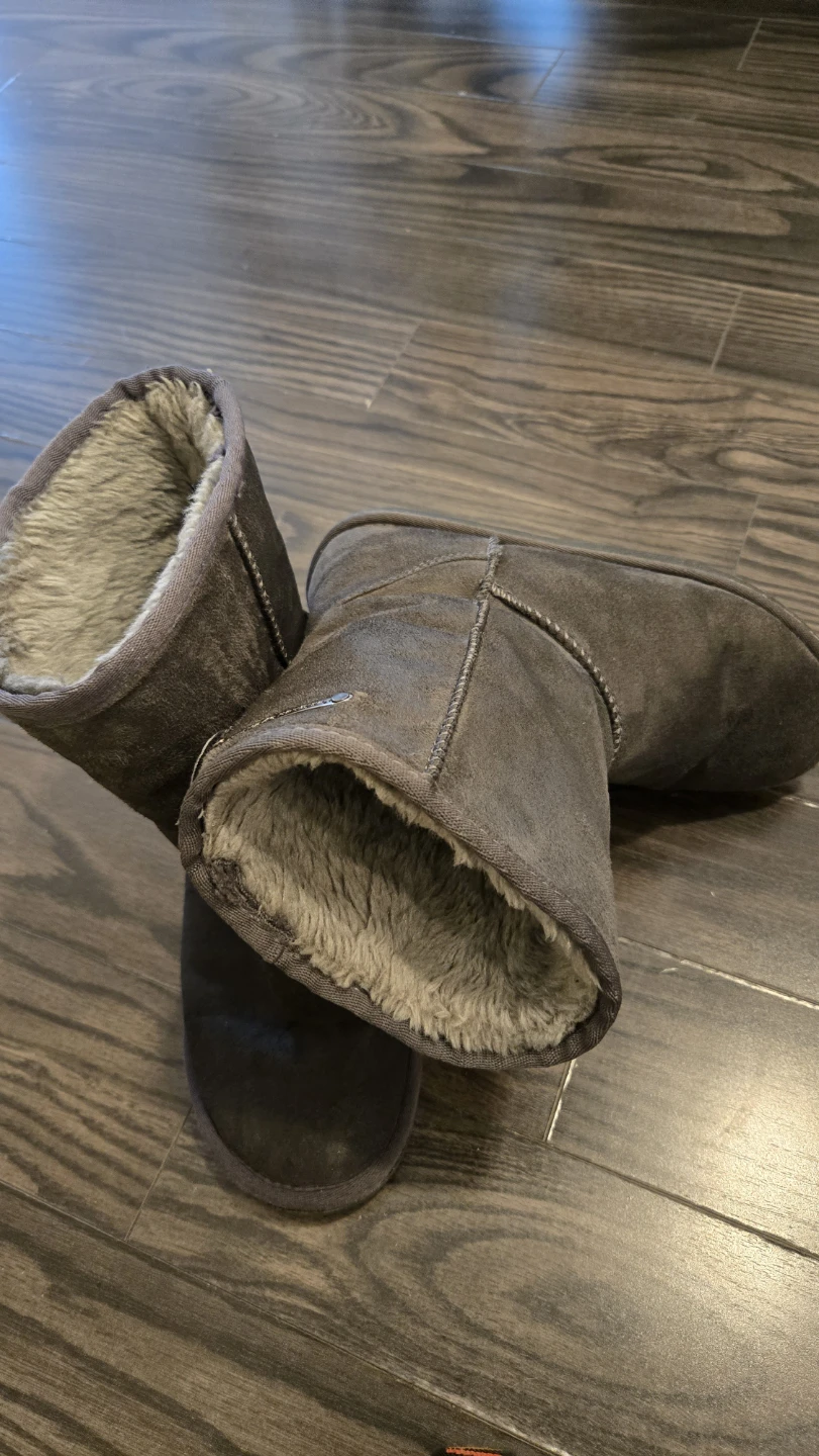 2 Black Quilted Winter Boots with Fur Lining - photo 5