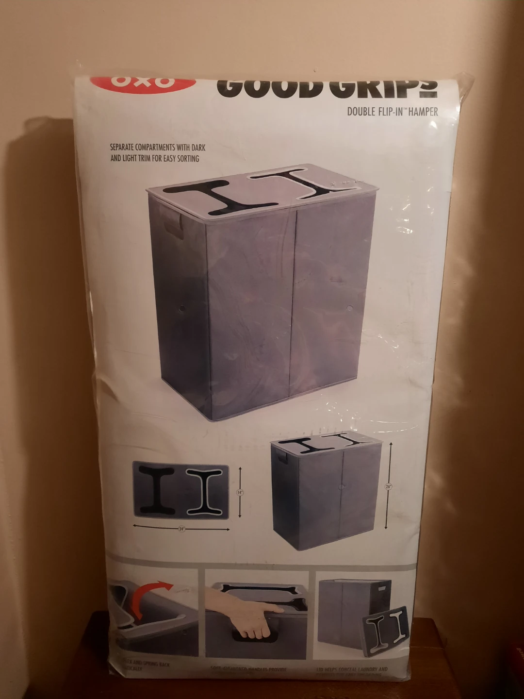 OXO Good Grips HEAVY DUTY Collapsible DOUBLE Hamper - photo 2