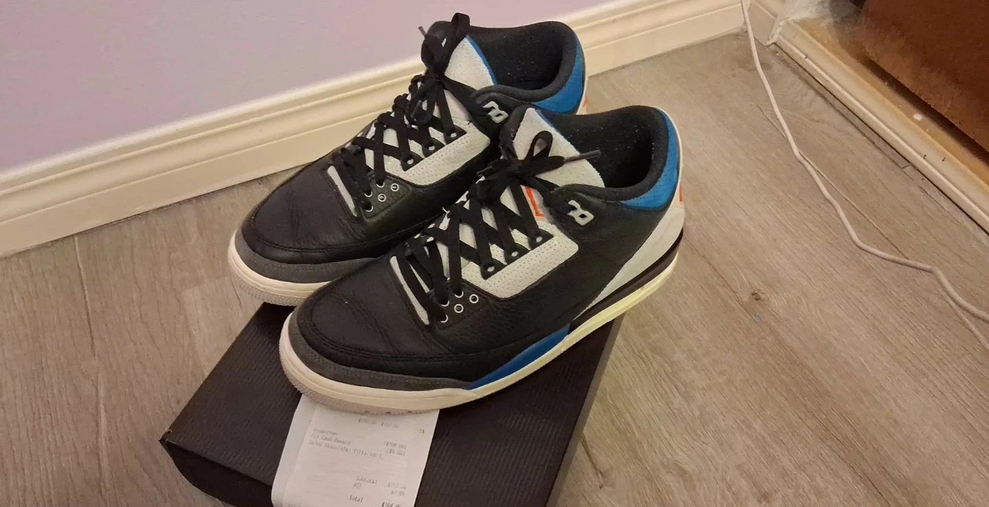 Air Jordan 3 rare air size 10