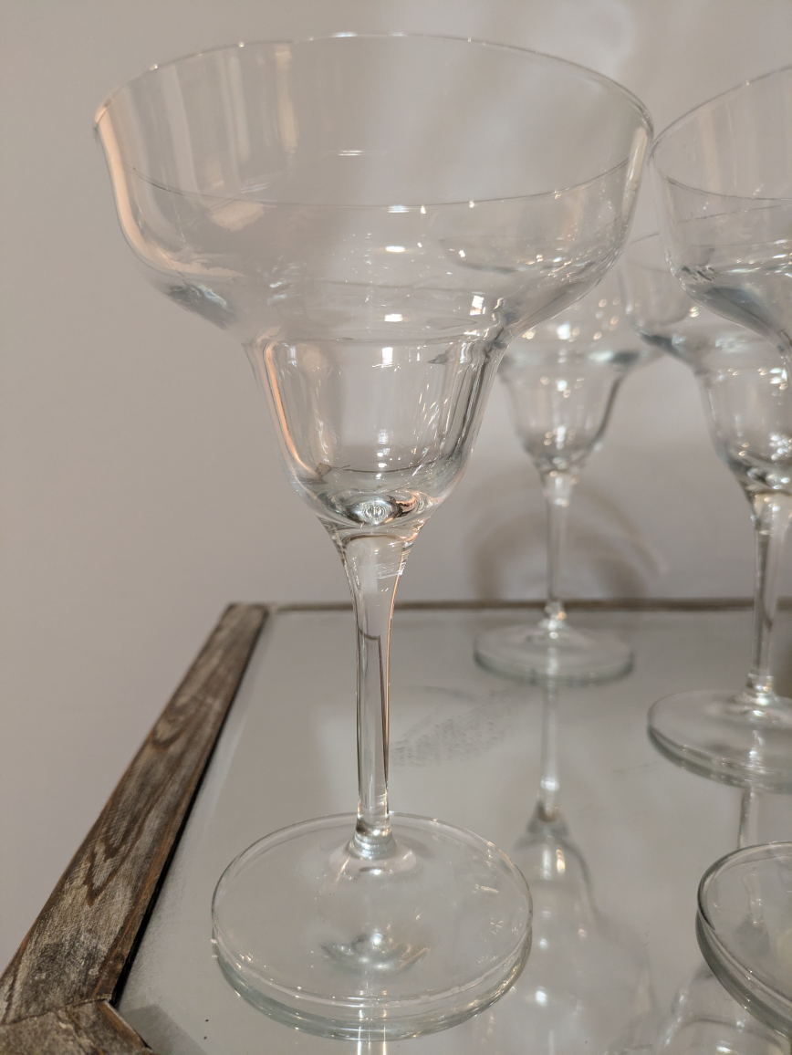🏆 BRAND NEW designer cocktail glasses x 4 - photo 2