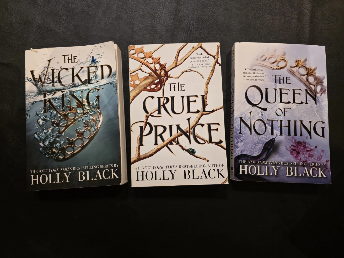The Folk of the Air series by Holly Black books