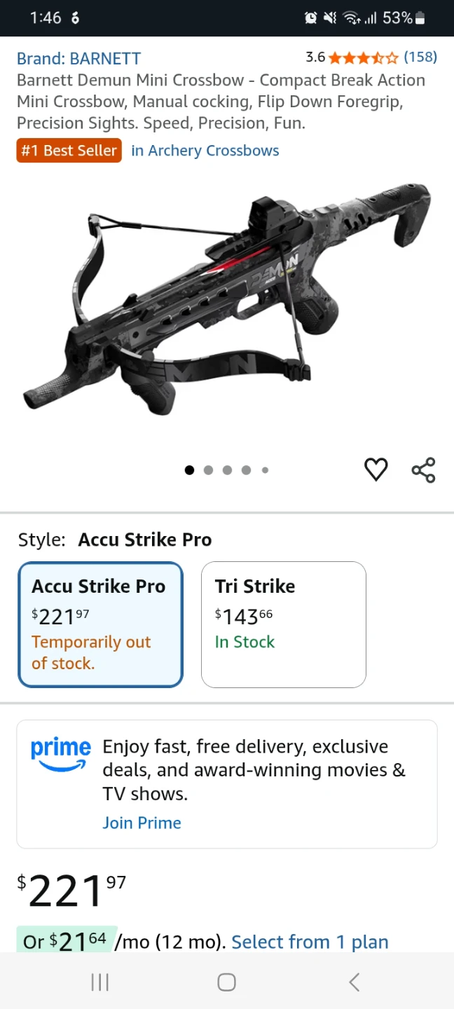 Barnett Demun Accu Strike Pro Crossbow( Back in stock 3 left) - photo 4