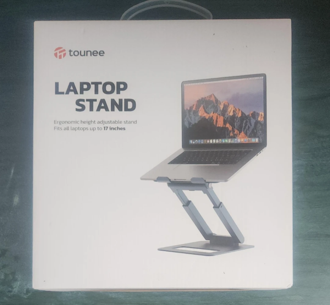 Tounee Ergonomic Adjustable Laptop Stand (Fits up to 17 inches)