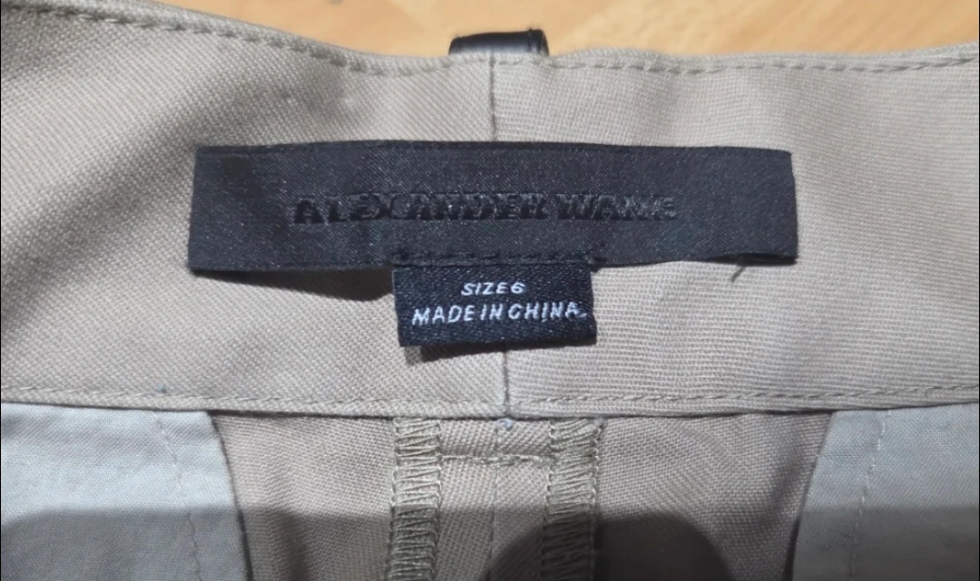 Alexander Wang Women's Beige Stirrup Pants Size 6 - photo 2