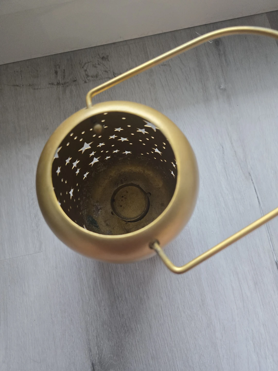 Gold Star Cutout Lantern - photo 3