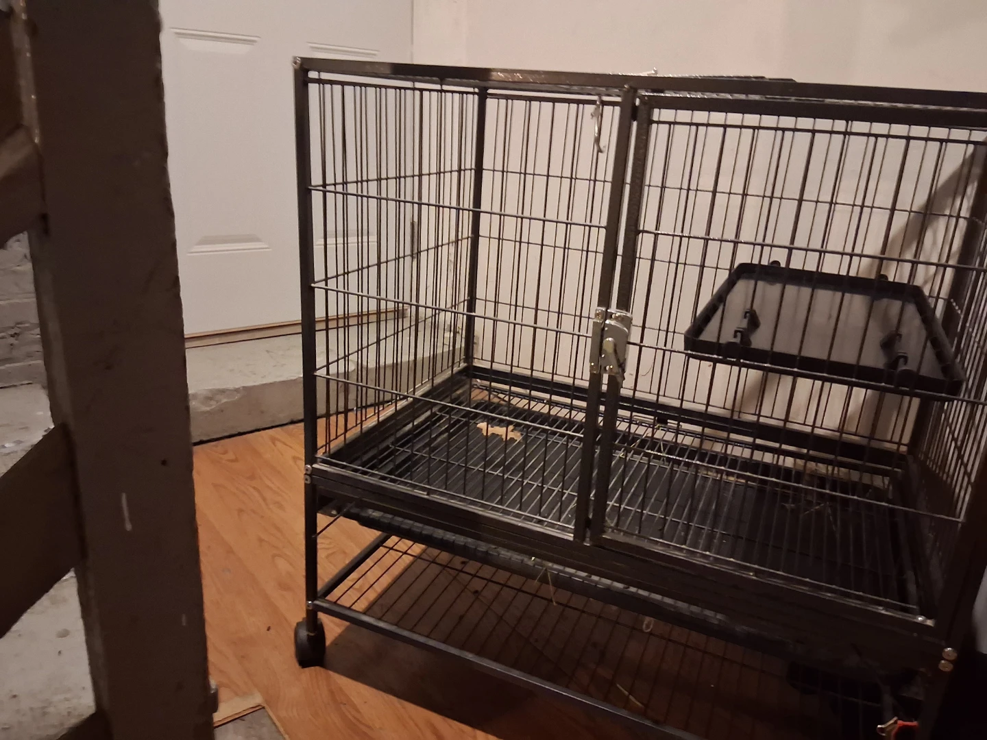 Multi-Level Pet Cage with Wheels - photo 2