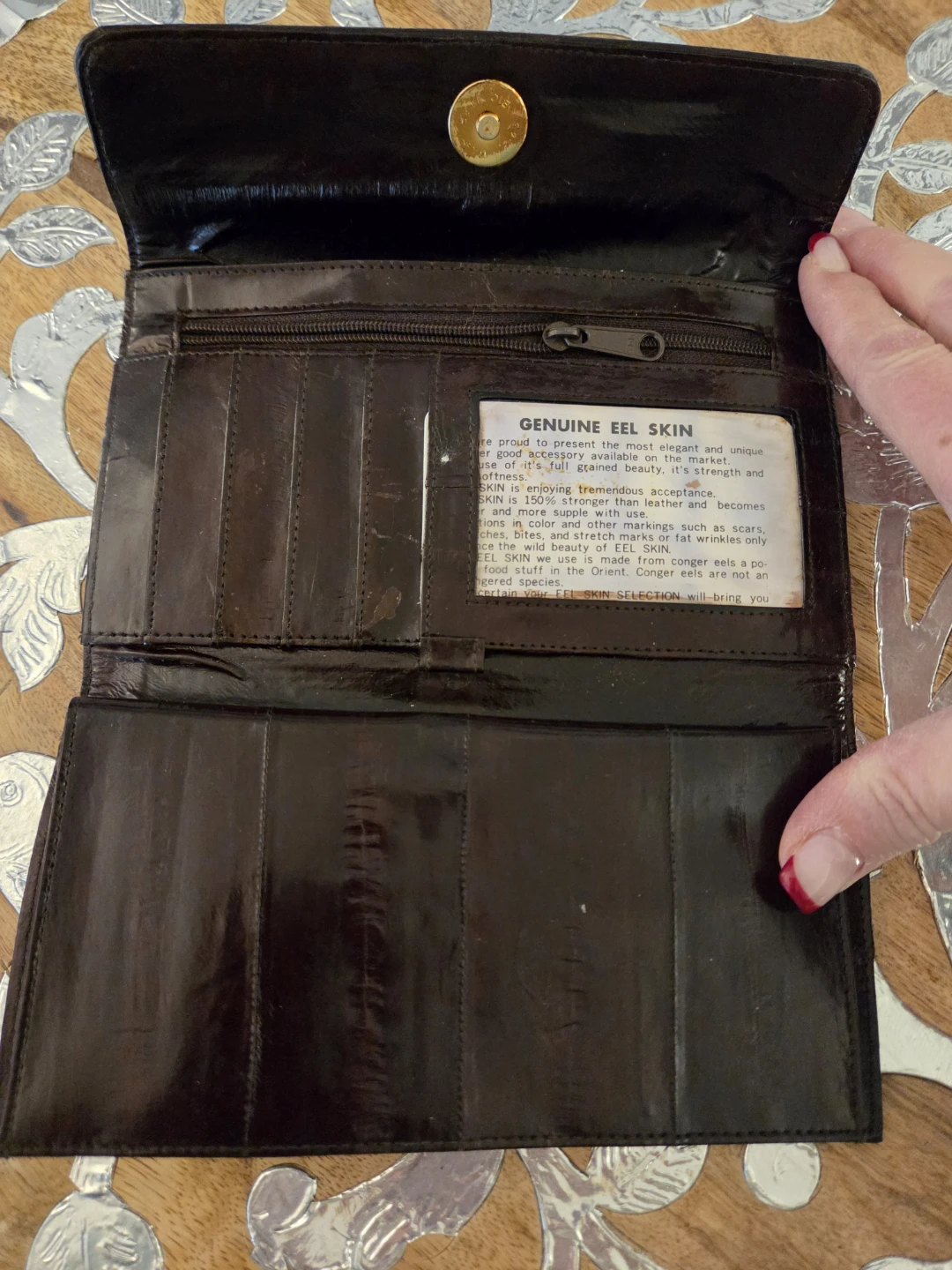 EEL SKIN Wallet - photo 4