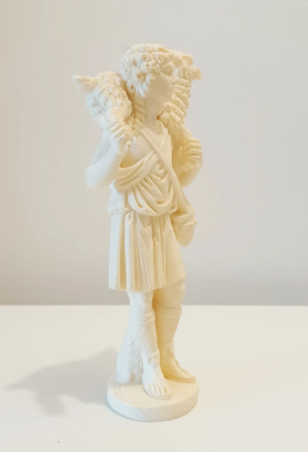 Antique A. Lucchesi Shepherd Sculpture - photo 2