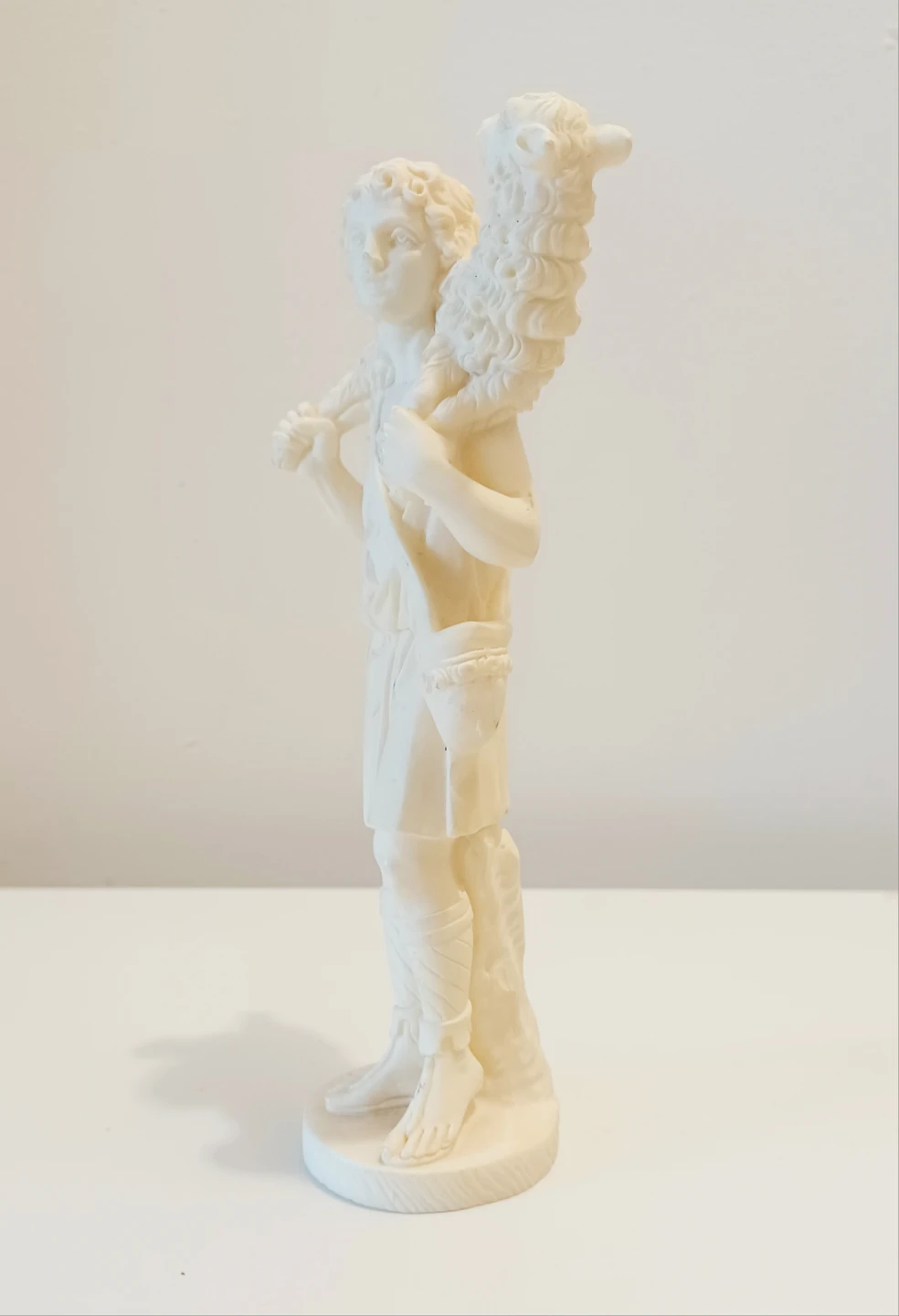 Antique A. Lucchesi Shepherd Sculpture - photo 3