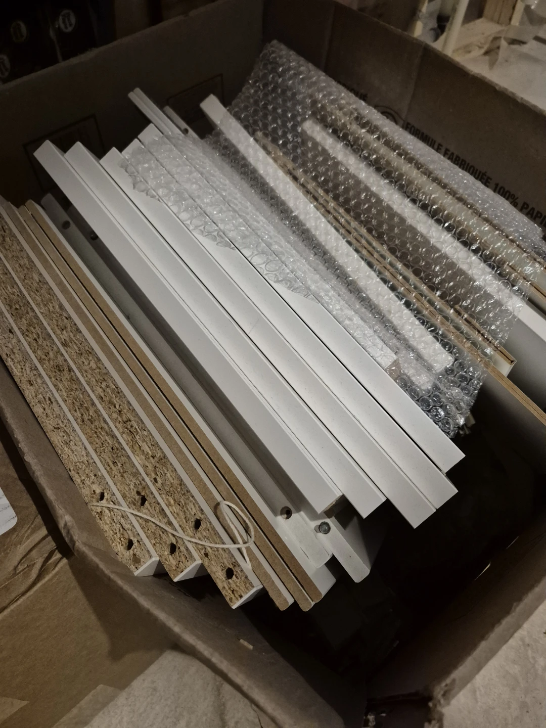 White IKEA Kallax -12 cubes. - photo 2
