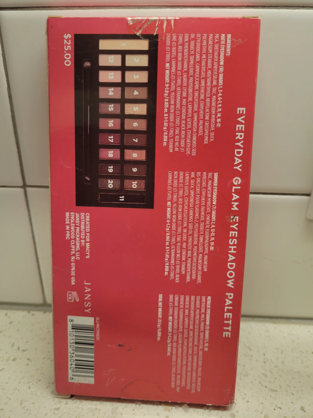 JANSY Everyday Glam Eyeshadow Palette - photo 2