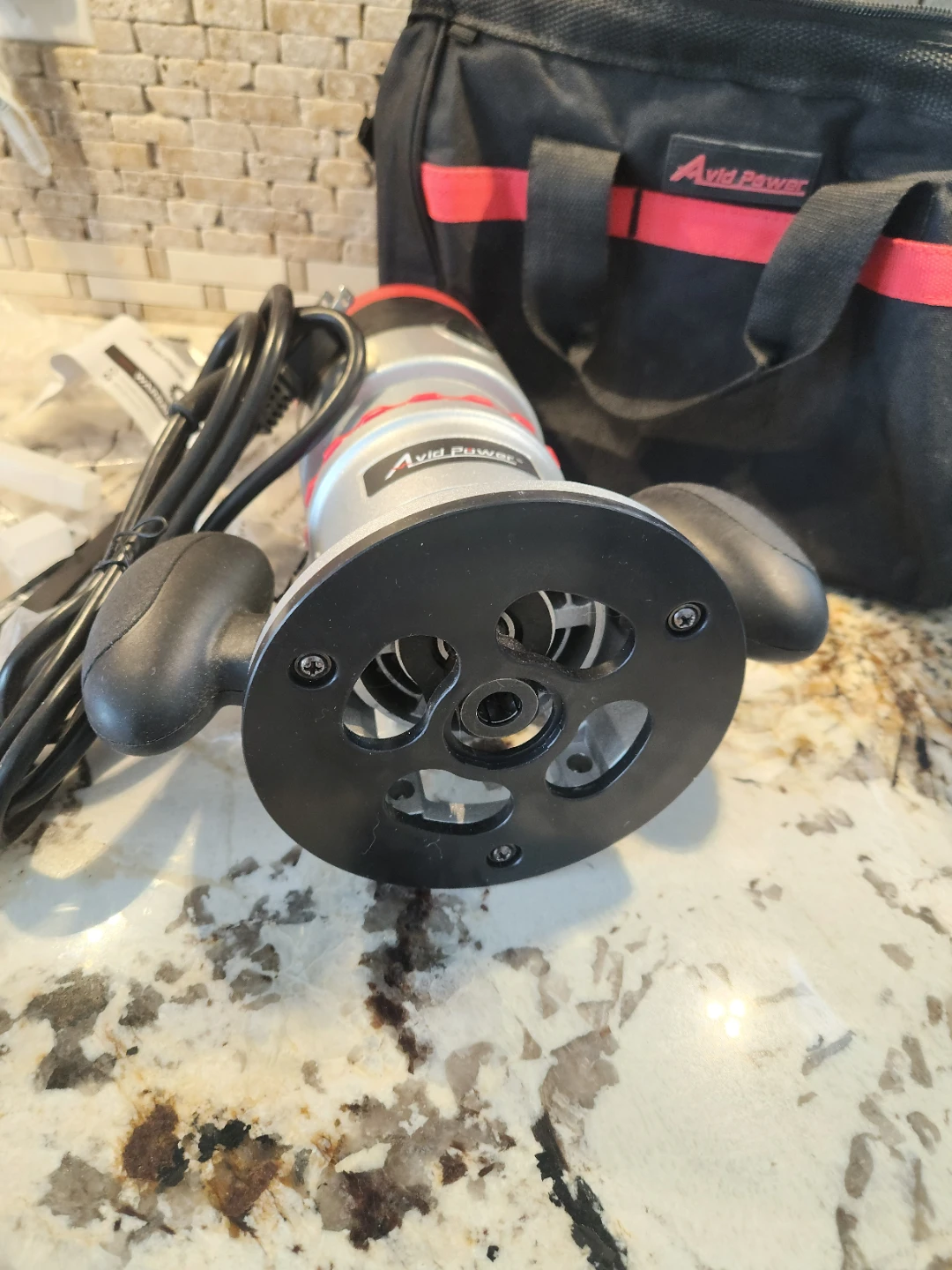 Avid Power 2 HP Fixed Base wood  Router with Bag. - photo 3