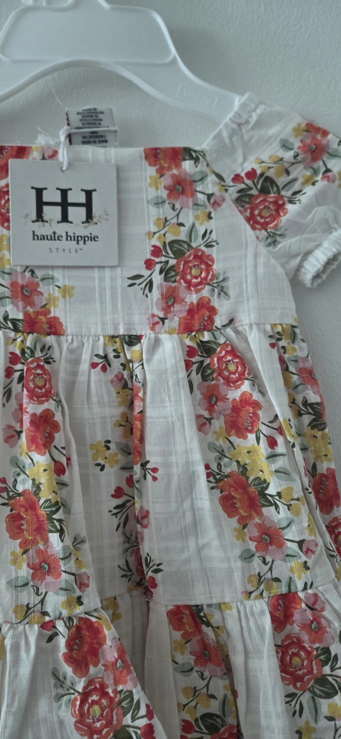 Haute Hippie Style Floral Dress 2T - photo 3