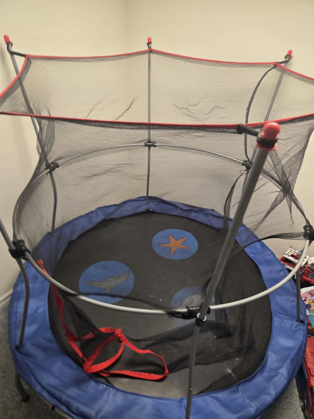 Kids Trampoline with Safety Net