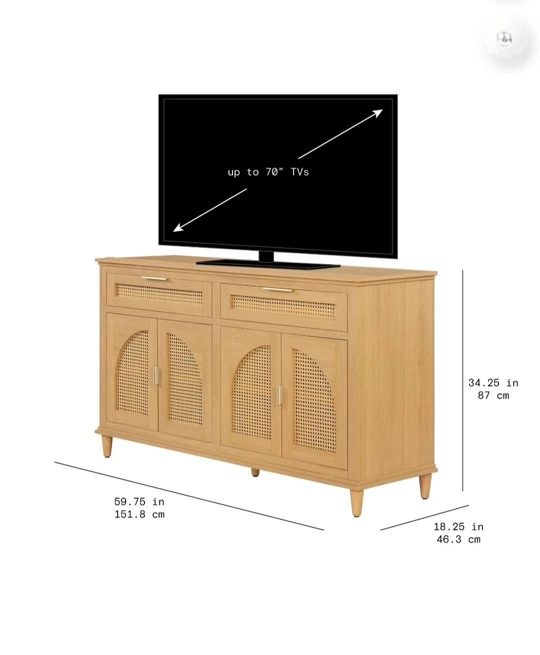 New in Box Drew Barrymore Media Console - Wholesale - photo 4