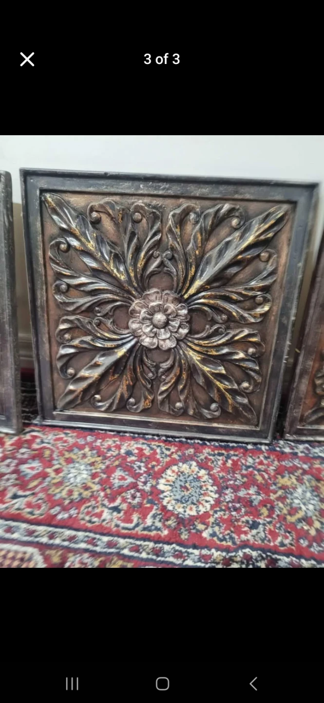 Set of 3 Decorative Wall Panels - photo 3